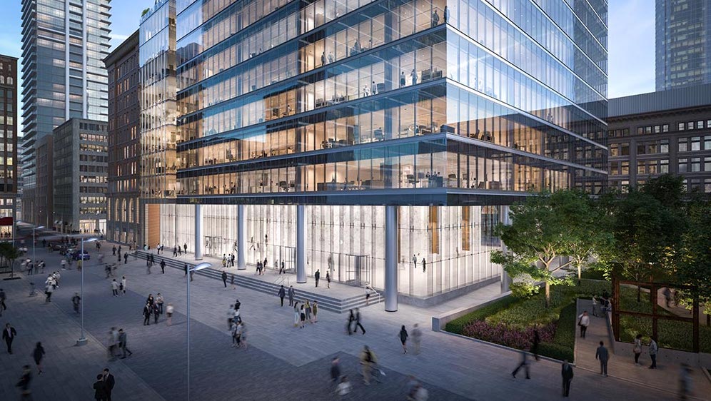 Bay Adelaide Center commercial HVAC project by H.E. Rieckelman in downtown Toronto.